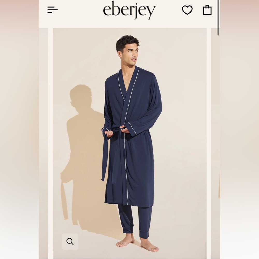NWT Eberjey men’s robe